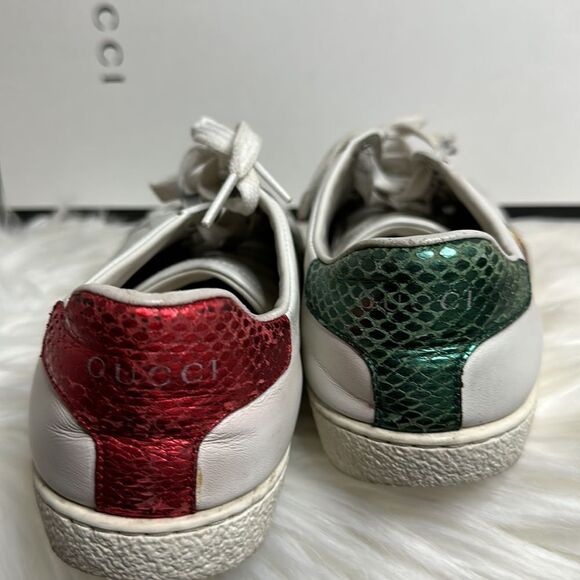 💯Authentic Gucci Sneakers with Cherryline,Size 35.5 🍀 - Picture 7 of 16
